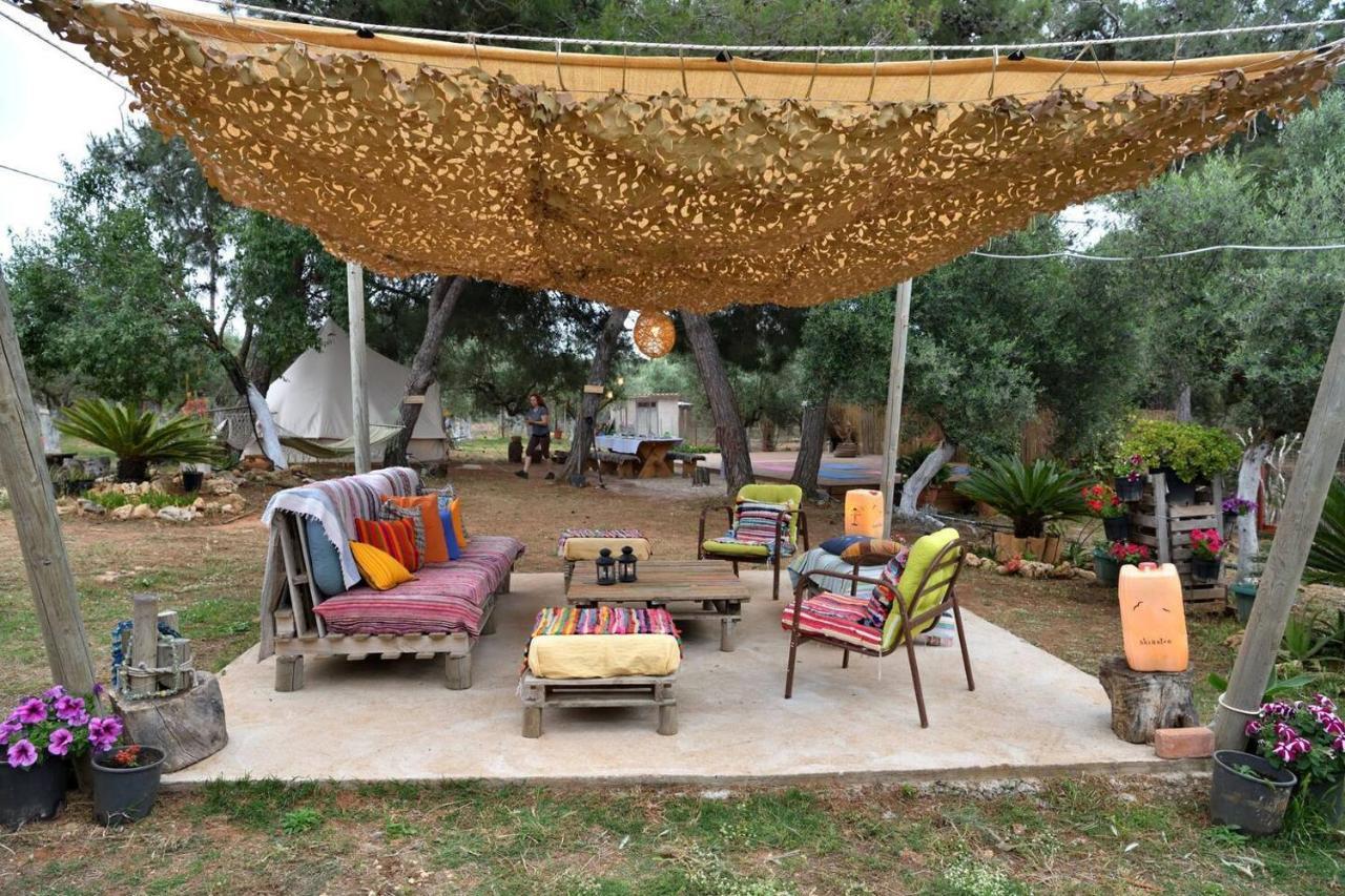 Вилла Glamping At A Lovely Tent In Skiaxtro- Маратополис Экстерьер фото