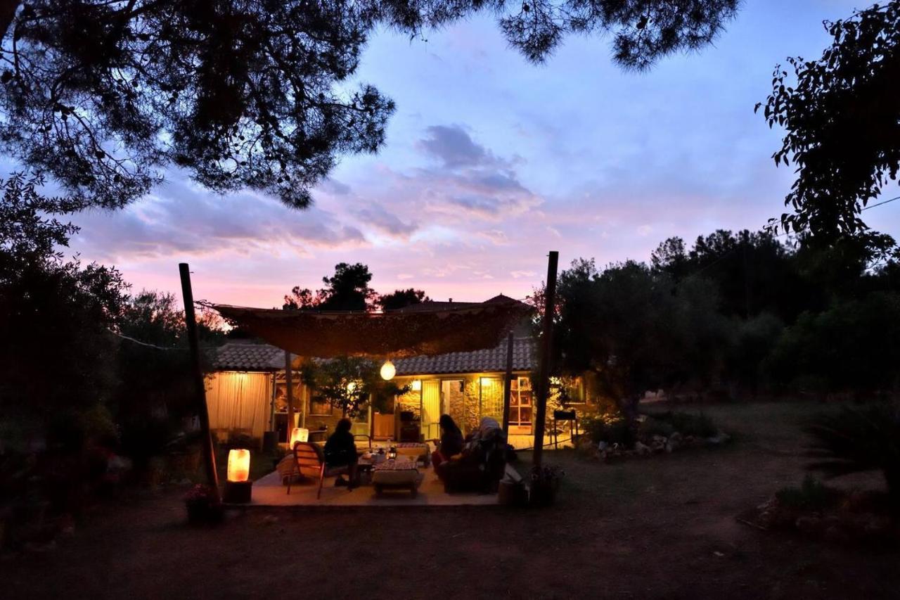 Вилла Glamping At A Lovely Tent In Skiaxtro- Маратополис Экстерьер фото
