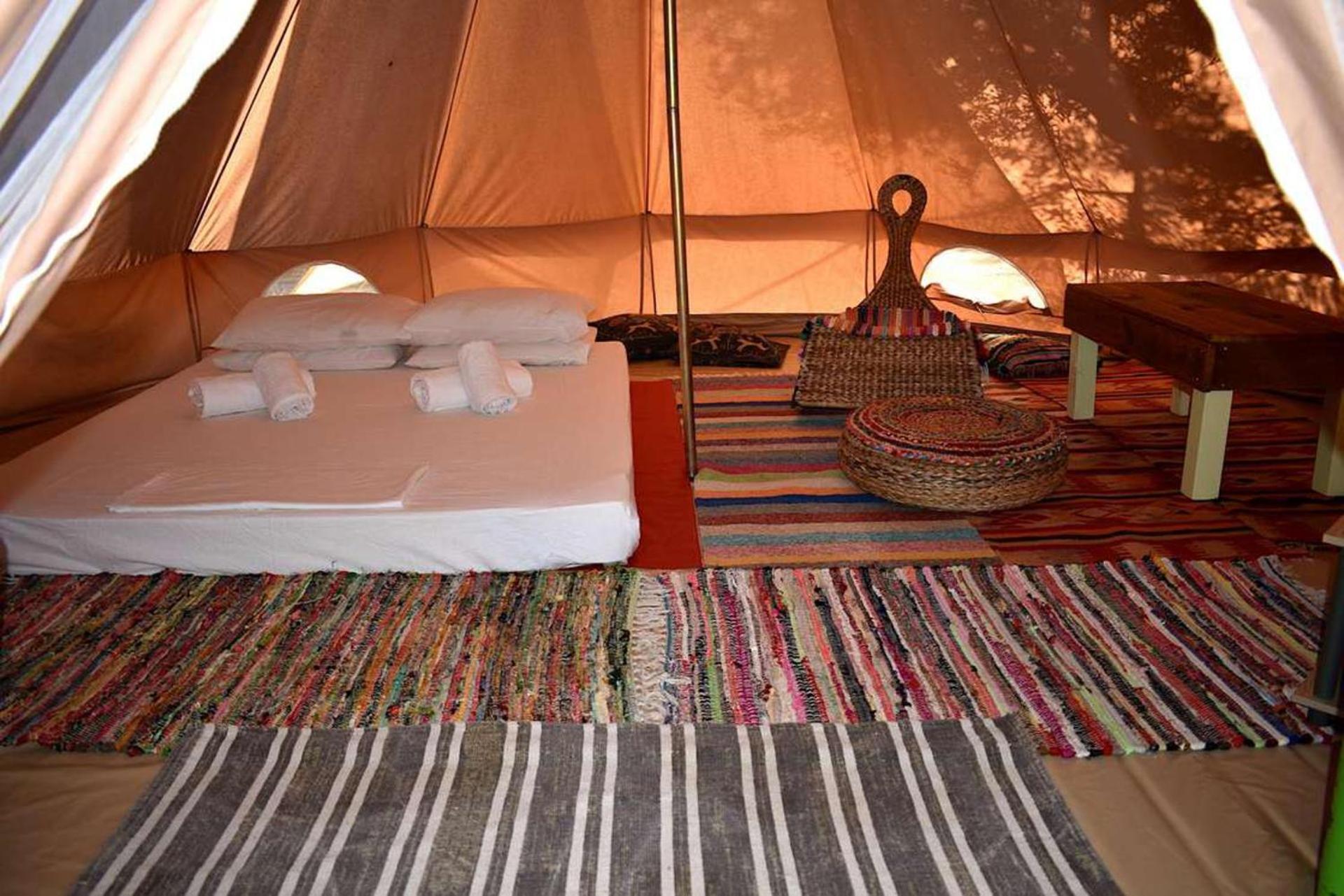Вилла Glamping At A Lovely Tent In Skiaxtro- Маратополис Экстерьер фото